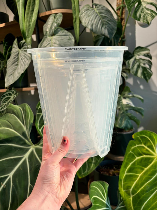 Plantscraper transparante kweekpotten,  overview